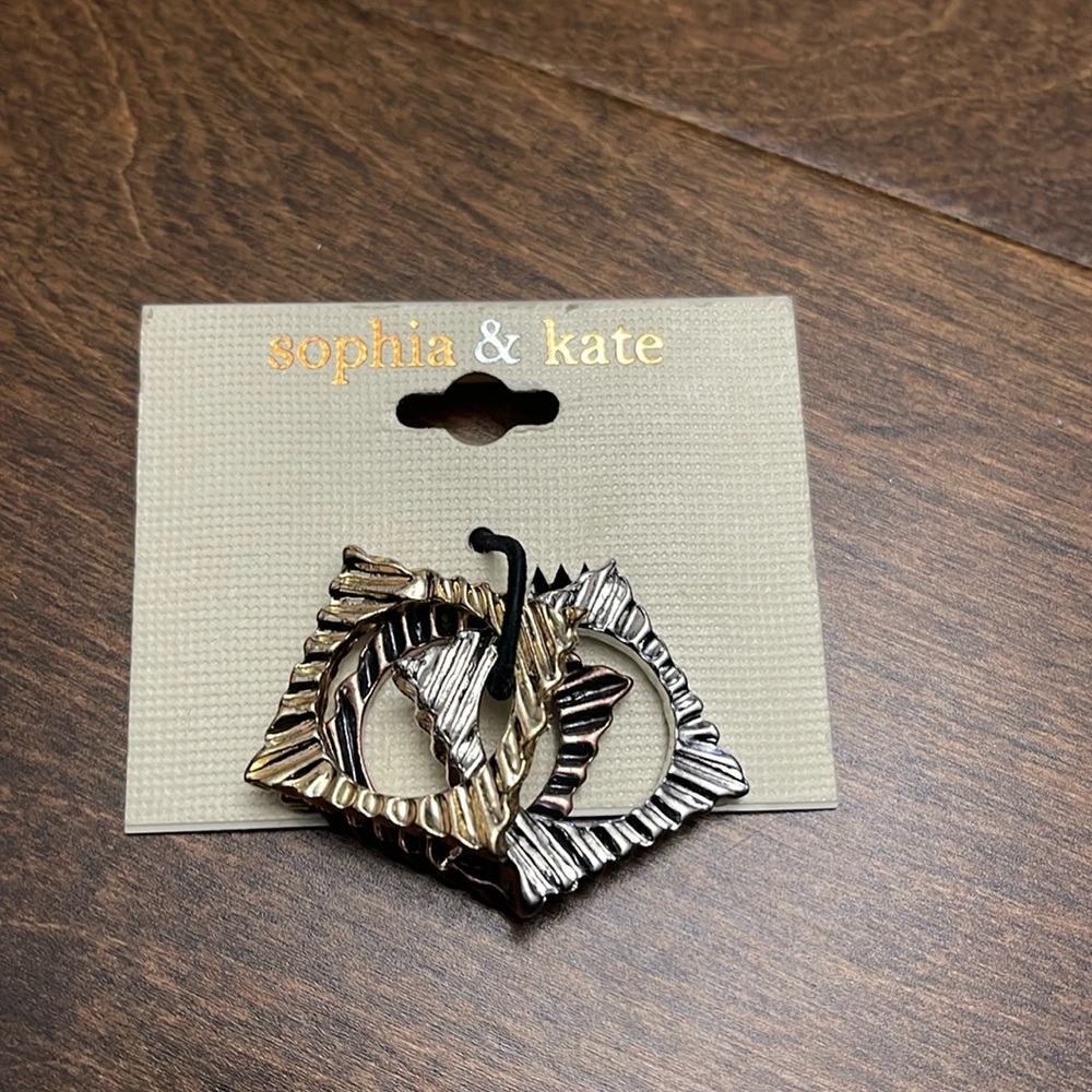 New, Sophia & Kate 3pc ring set